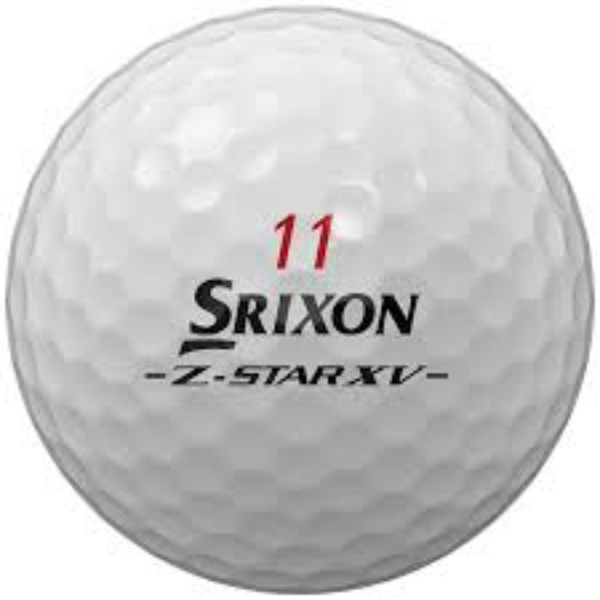 Srixon Z-Star XV White Golf Balls - 4-Piece Urethane Tour Performance