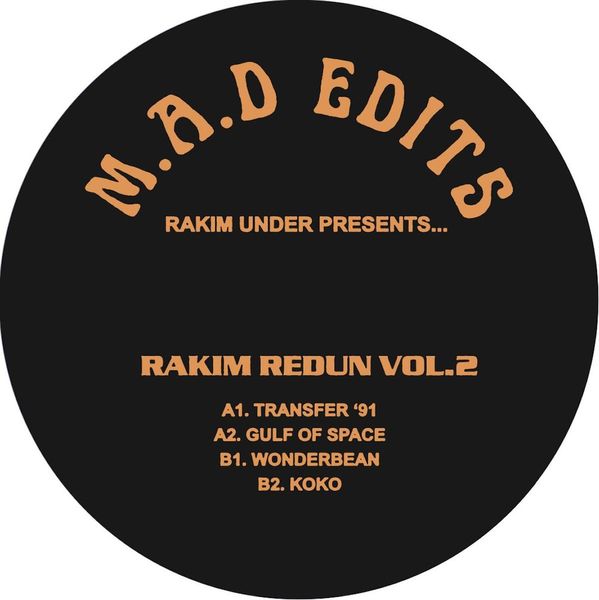 Rakim Under - Rakim Redun Vol.2 Vinyl LP ft. Transfer '91, Gulf In Space