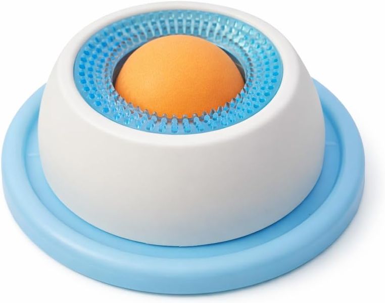 Lick Bowl, Slow Feeder for Dogs and Cats with Rotating Ball, Anxiety Relief