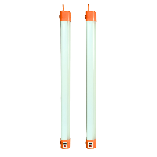 56CM Rechargeable Emergency LED Tube Light Pack of 2