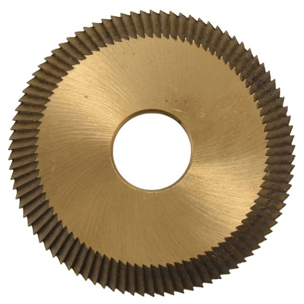 Titanium Plating 60X6X16Mm Cutting Blade For Horizontal Key Machine