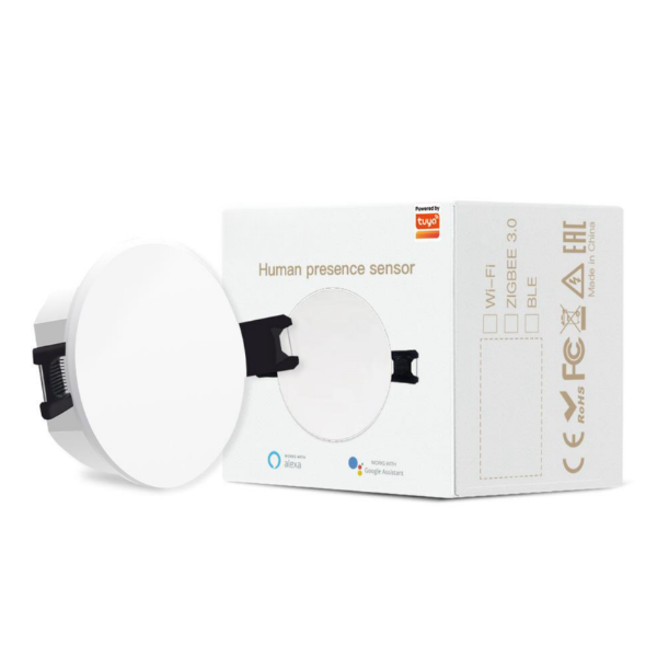 Smart Radar Motion and Light Detection Sensor - Tuya Smart WiFi Integration