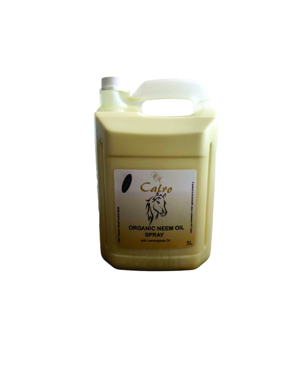 Calro Neem Oil Spray 5L for horses & pets Buy Online in South Africa