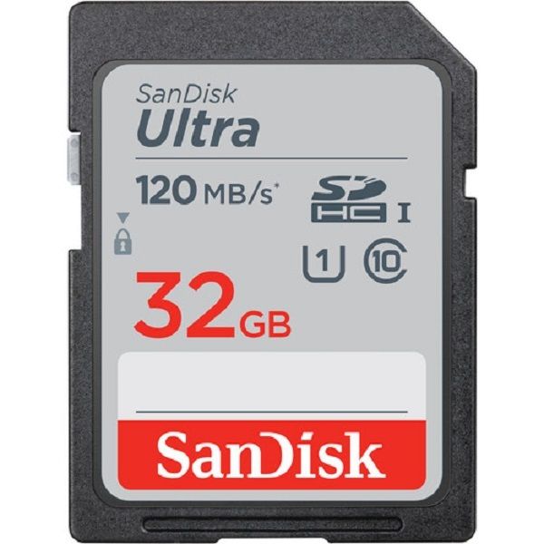 SanDisk Ultra 32GB SDHC Class 10 Memory Card