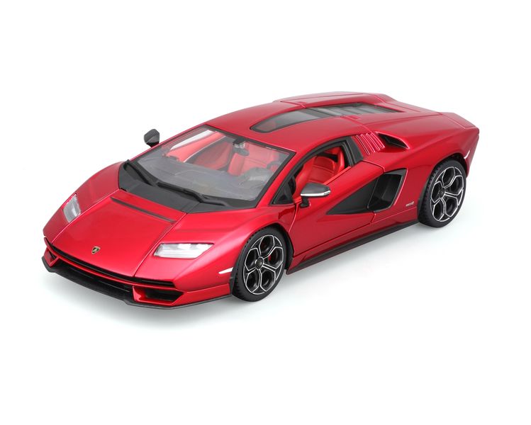 Bburago 1/24 Lamborghini Countach LPI 800-4 20cm Long - Red