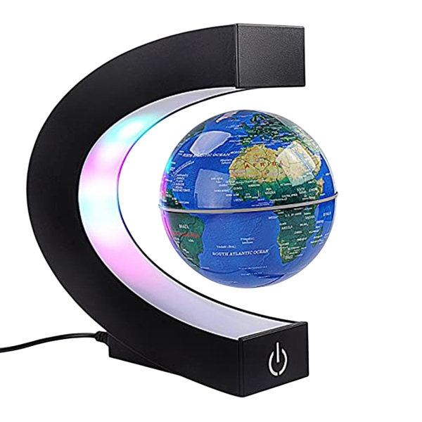 Magnetic Levitation Floating Globe with LED Light - Desk Gift Decor