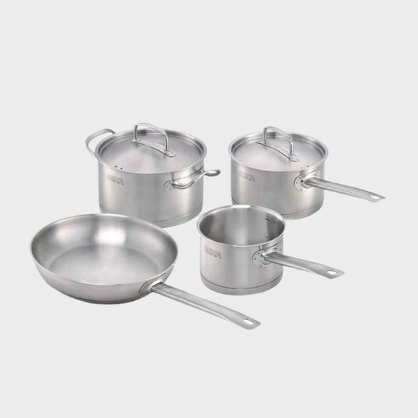 Beka - Gusto 6 Piece Cookware Set - Silver