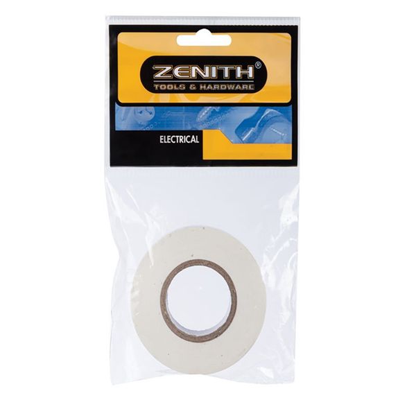 Bulk Pack x 10 Zenith Ins-Tape Plastic 18mmx20m White