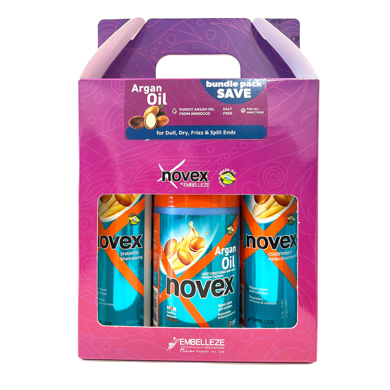 Novex Argan Oil Bundle Pack