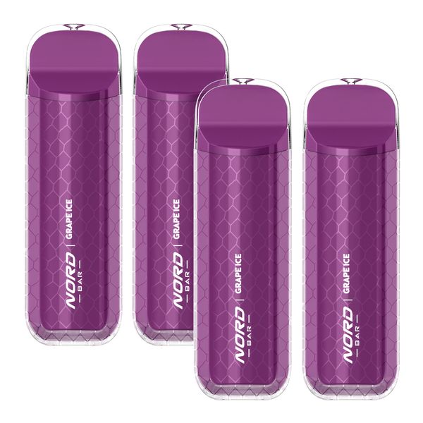 4000 Puffs - Grape Ice - 4 Pack image
