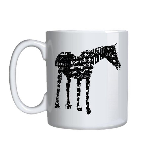 Art Horse16 Mugs for Horse Lovers Trendy Graphic Birthday Cup Present 015