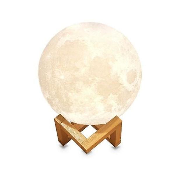 15 cm / 5.9 inch Moon Night Moon / 3D Printed Moon Globe Lamp