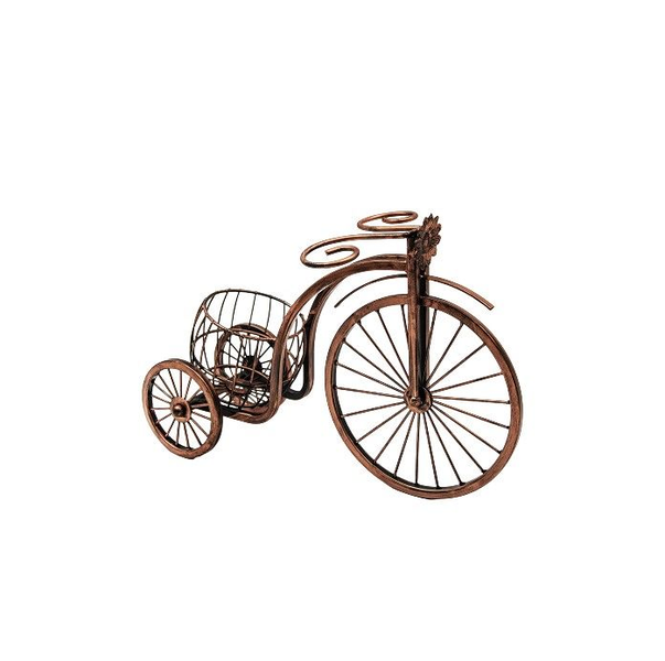 Vintage Bicycle Wine Bottle Holder - Elegant Metal Rack for Stylish Décor