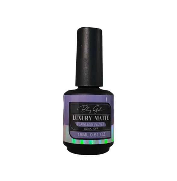 Luxury Flawless Velvet Matte UV Top Coat - 18ml