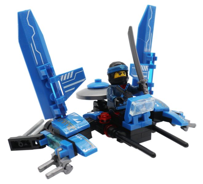 Ninja 86 Piece Block Fighting Figurine