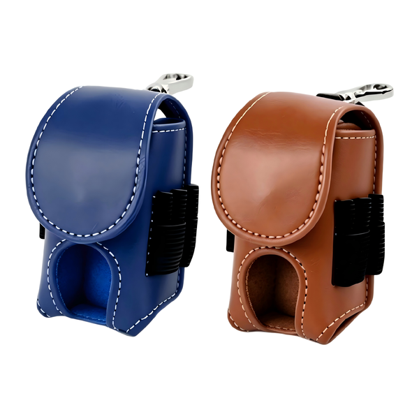2-Pack Golf Ball Pouch Portable Waist-Hanging Design