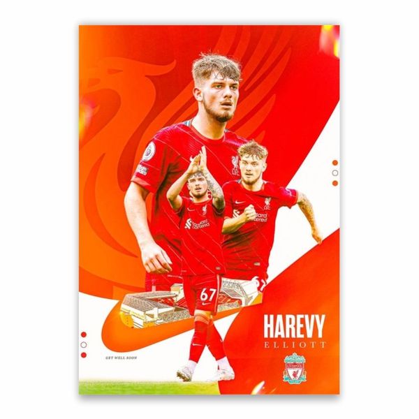 Harvey Elliot Collage Poster - A1