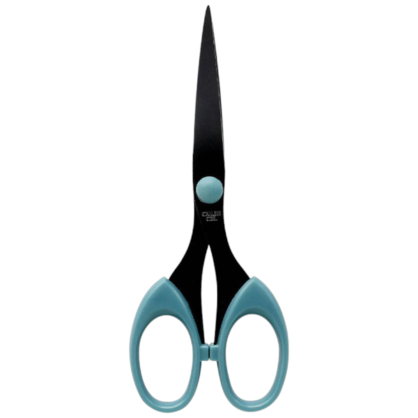 Ultra-Sharp Stainless Steel 16cm Precision Scissors - Blue
