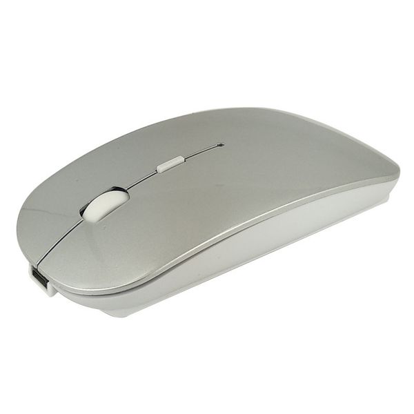 Bluetooth Wireless Mouse Rechargeable Silent Mouse with Dual Mode 2.4GHz