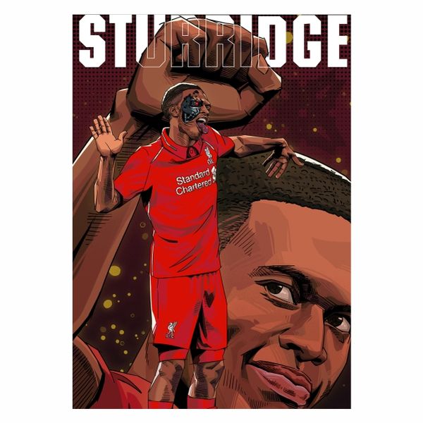 The Terminator Daniel Sturridge Abstract - A1 poster
