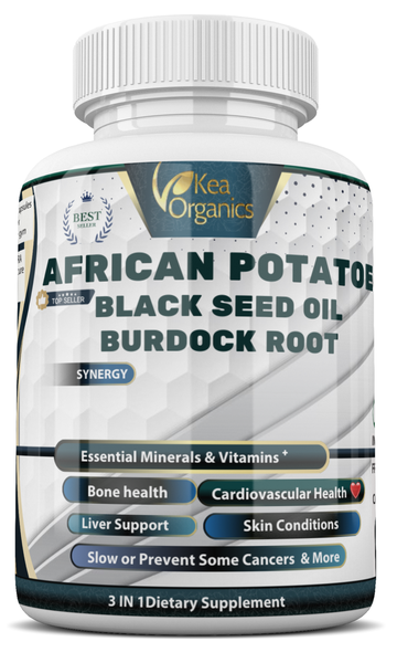 Kea Organics - African Potato, Black Seed Oil, Burdock Root - 60 Veggie Cap