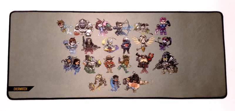 Overwatch Themed Gaming Mousepad - Chibi Heroes