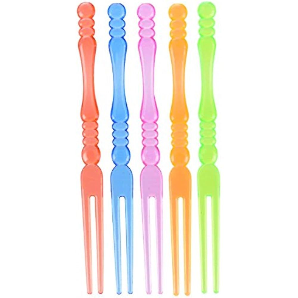 Disposable Plastic Fruit Forks - Set of 50 | Shop Today. Get it ...