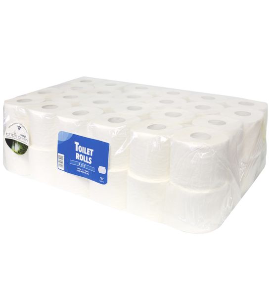 Sappi Triple Green 1Ply (Premium Hotel Grade) Toilet Paper - 48 pack