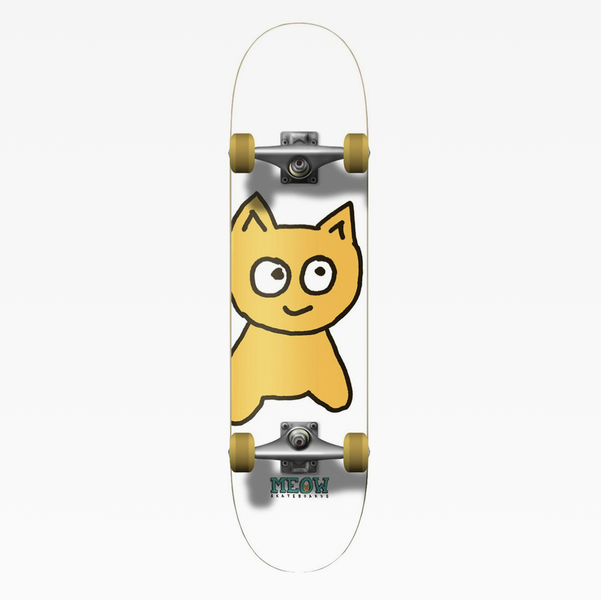 Meow Big Cat Complete White 8" Street
