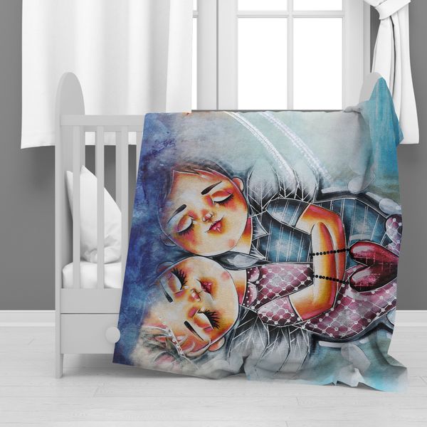 Embracing Love Minky Blanket