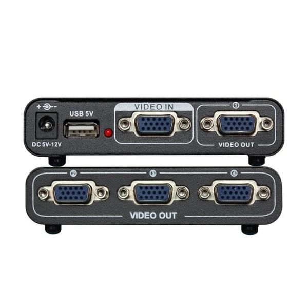 2/4 Port 550MHz High Video Quality VGA Splitter
