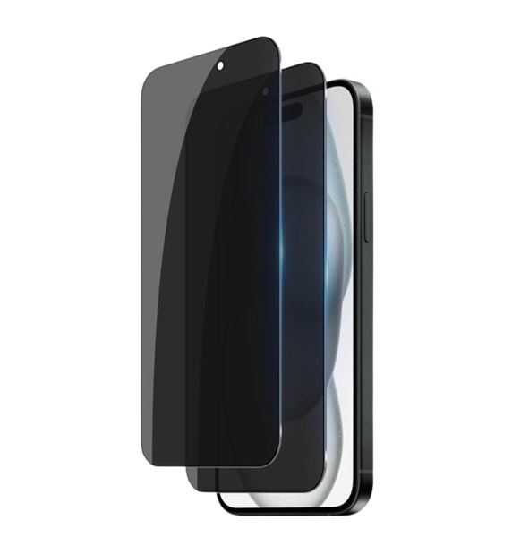 Ceramic Privacy Screen Protector Compatible with iPhone 12 / 12 Pro -2Pack