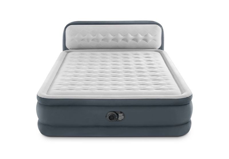 Intex Queen Dura-Beam Ultra Plush Headboard Airbed A/Bed