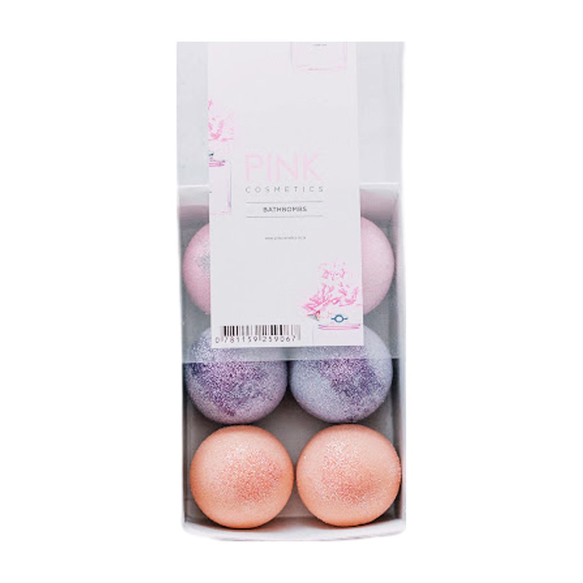 Pink Cosmetics- Designer Fragrance Bathbombs (6)with Coco butter | Shop ...