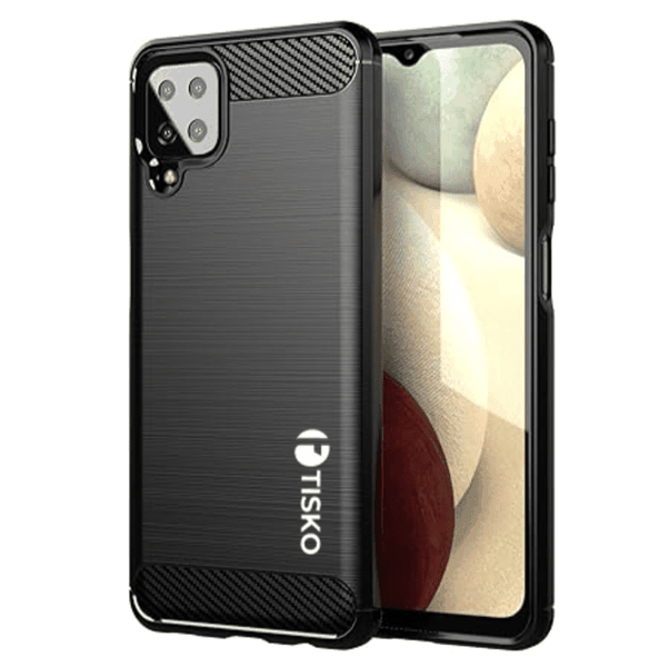 TISKO Case Compatible with Samsung Galaxy A22 4G (6.4-inch) Cover - Black