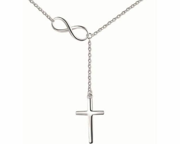 Cross-Infinity Necklace