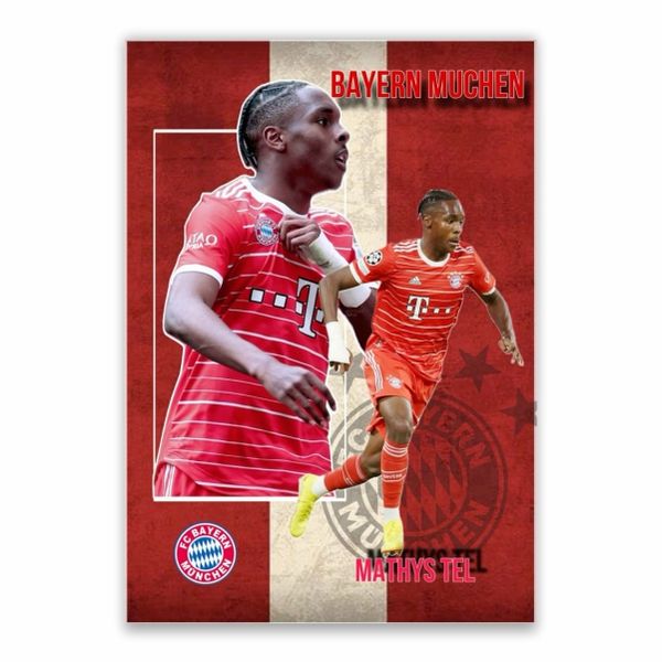 Mathys Tel Bayern Munich Poster - A1