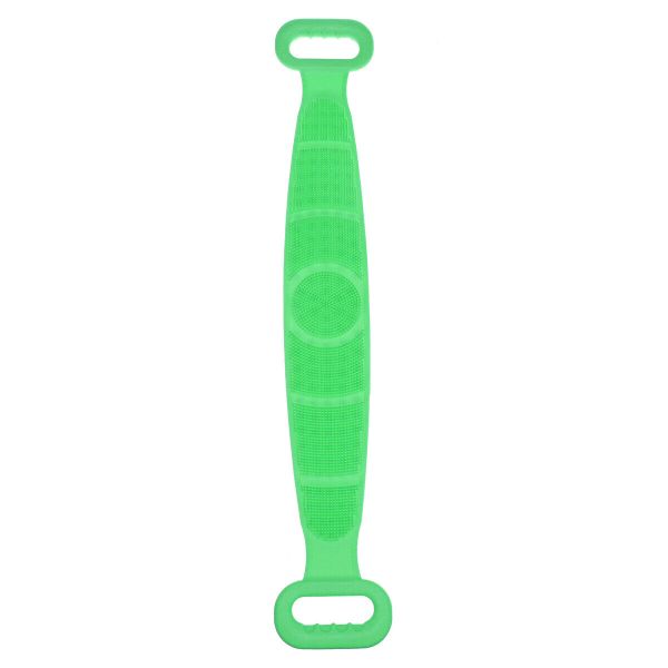 Silicone Bath Towel Skin Exfoliating Sponge - Green