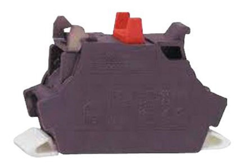 Schneider Electric (ZBE1025) Contact Block, 10 A, 600 V, 1 Pole