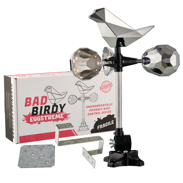 BadBirdy Eggstreme - Rooftop Bird Repeller - Reflective Bird Scarer