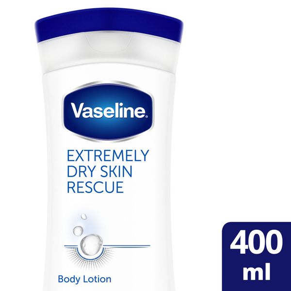 Vaseline Clinical Care Extremely Dry Skin Rescue Fragrance Free Body Lotion 400ml
