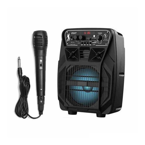 Hoco DS07 ‘Force Series’ Bluetooth Speaker With Wired Microphone