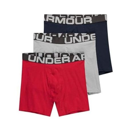 Under Armour Mens Charged Cotton 3-inch 3 Pack
