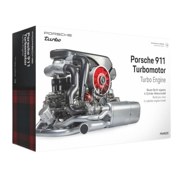 Franzis-Porsche 911 Turbo Engine - True To Original Engine Kit In 1:3 Scale