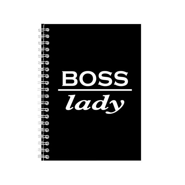 Boss Lady Notebook Gift Idea Writing Book Notepad Pad 25