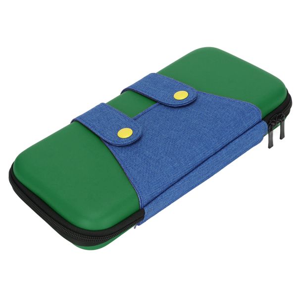 EVA Storage Case Compatible with Switch (Green/Blue)
