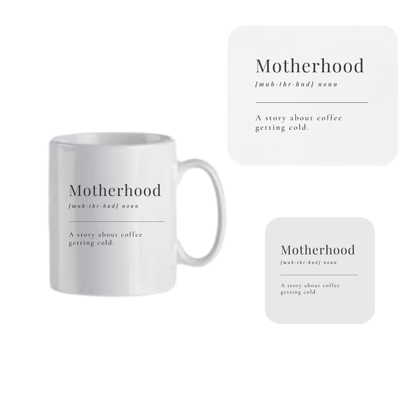 Mug, Coaster and Mouse Pad Combo - Motherhood