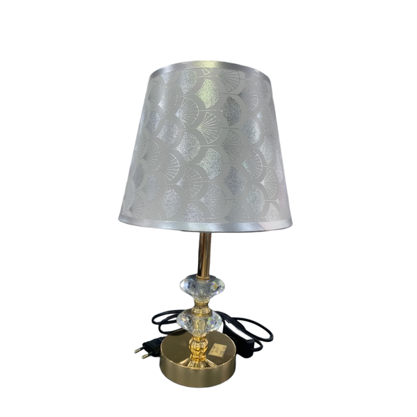 Elegant Corded Table Lamp With Modern Design And Warm Ambient Lighting