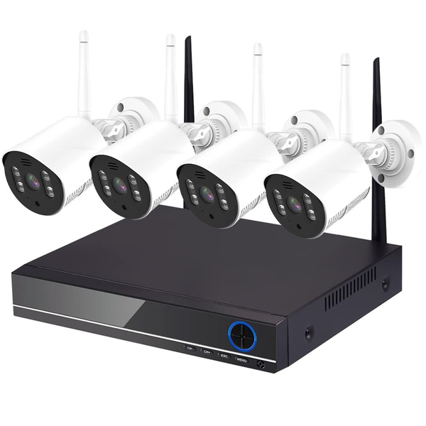 Security Camera System Kit+8CH 2MP WiFi NVR +8MP Cameras