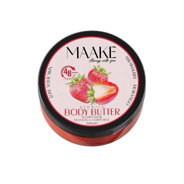 MAAKE Glowing Body Butter 200ml Tub